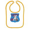 Infant Contrast Trim Terry Bib Thumbnail